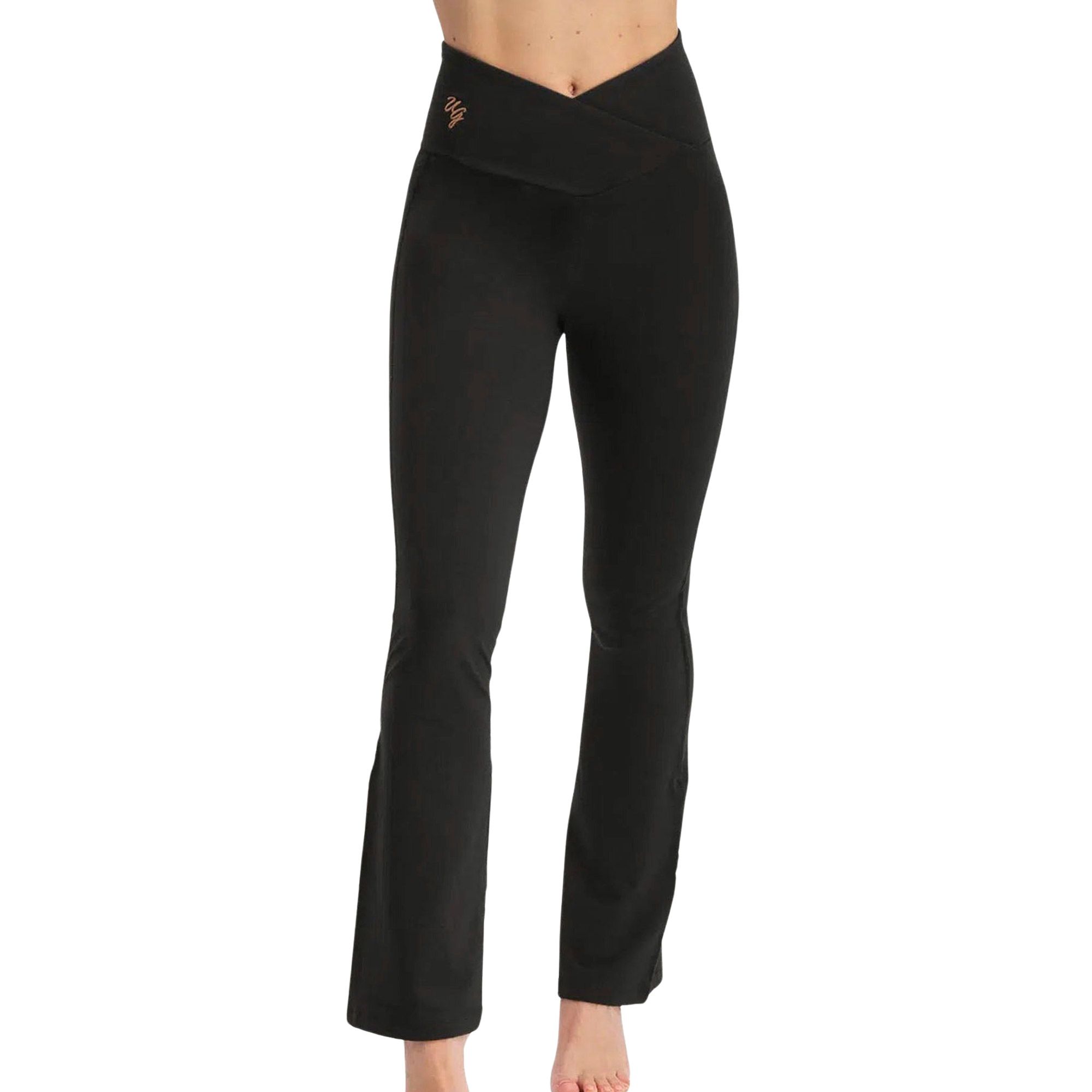 ZAAYO Flared Onzichtbare scrunch leggings voor dames, slagbroek